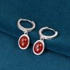 Water Drop Vintage Sterling Silver Drop Earrings