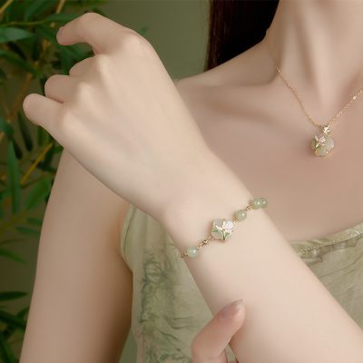 Sterling Silver Gemstone Bracelet for women