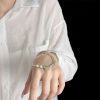 Pulsera de plata de ley con piedras preciosas y jade