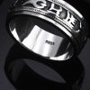 Anillos giratorios de plata de ley 925
