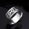 Anillos giratorios de plata de ley 925