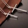 Sterling Silver Cross Necklaces for Couples