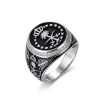 925 sterling silver Saudi emblem signet ring for men