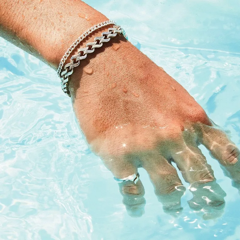 Sterling silver jewelry and chlorine from swimming pools