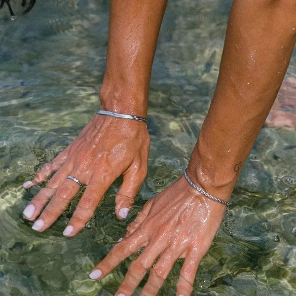 Sterling silver jewelry and water care